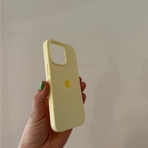 Apple Soft Yellow iPhone Case